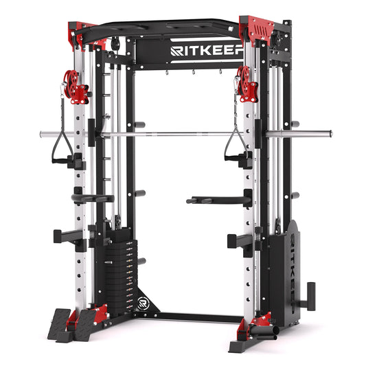 PMAX 5600 Home Gym Smith Machine - Integrated Weight System