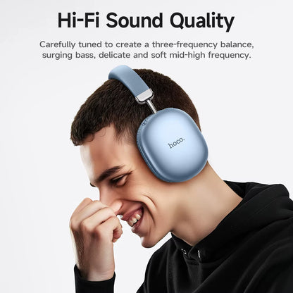W35 Max Wireless Hifi Music Headphone 42Mm Coil Speaker Candy Color Bluetooth 5.3 Sport Earphone Support AUX/TF Card Mode