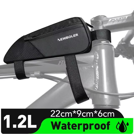 Bike Bag Waterproof Reflective Front Top Frame Tube Bag Large Capacity Ultralight Bicycle Bag Cycling Pannier Bag Accessories